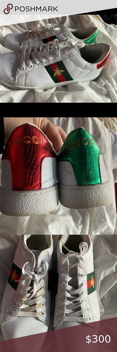 gucci shoes with bumblebee|original gucci bee sneakers.